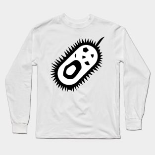 Bacteria Icon Long Sleeve T-Shirt